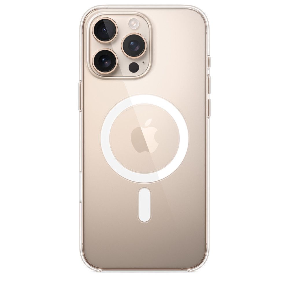 Чехол Clear Case для iPhone 16 Pro Max Прозрачный