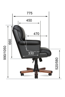 Кресло для руководителя VIP B