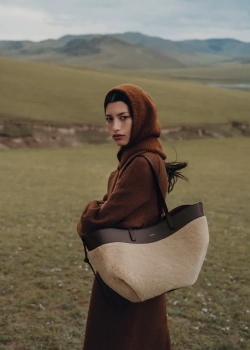 POLENE СУМКА CYME, АЛЬПАКА