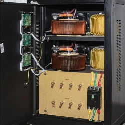 Ресанта АСН-45000/3-ЭМ трехфазный стабилизатор напряжения 63/4/14