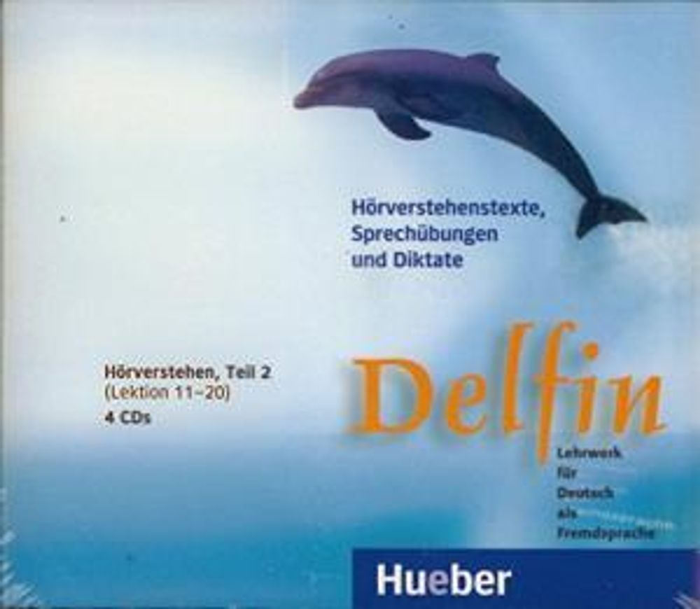 Delfin - 4 Audio-CDs, Hörverstehen, Teil 2 Lekt. 11–20 - (Lehrwerk für Deutsch als Fremdsprache)