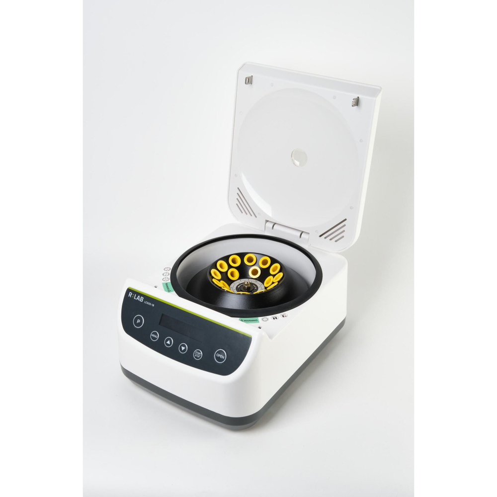 Центрифуга RLAB LC500-18, низкоскоростная, 500-4000 об/мин, 18 пробирок