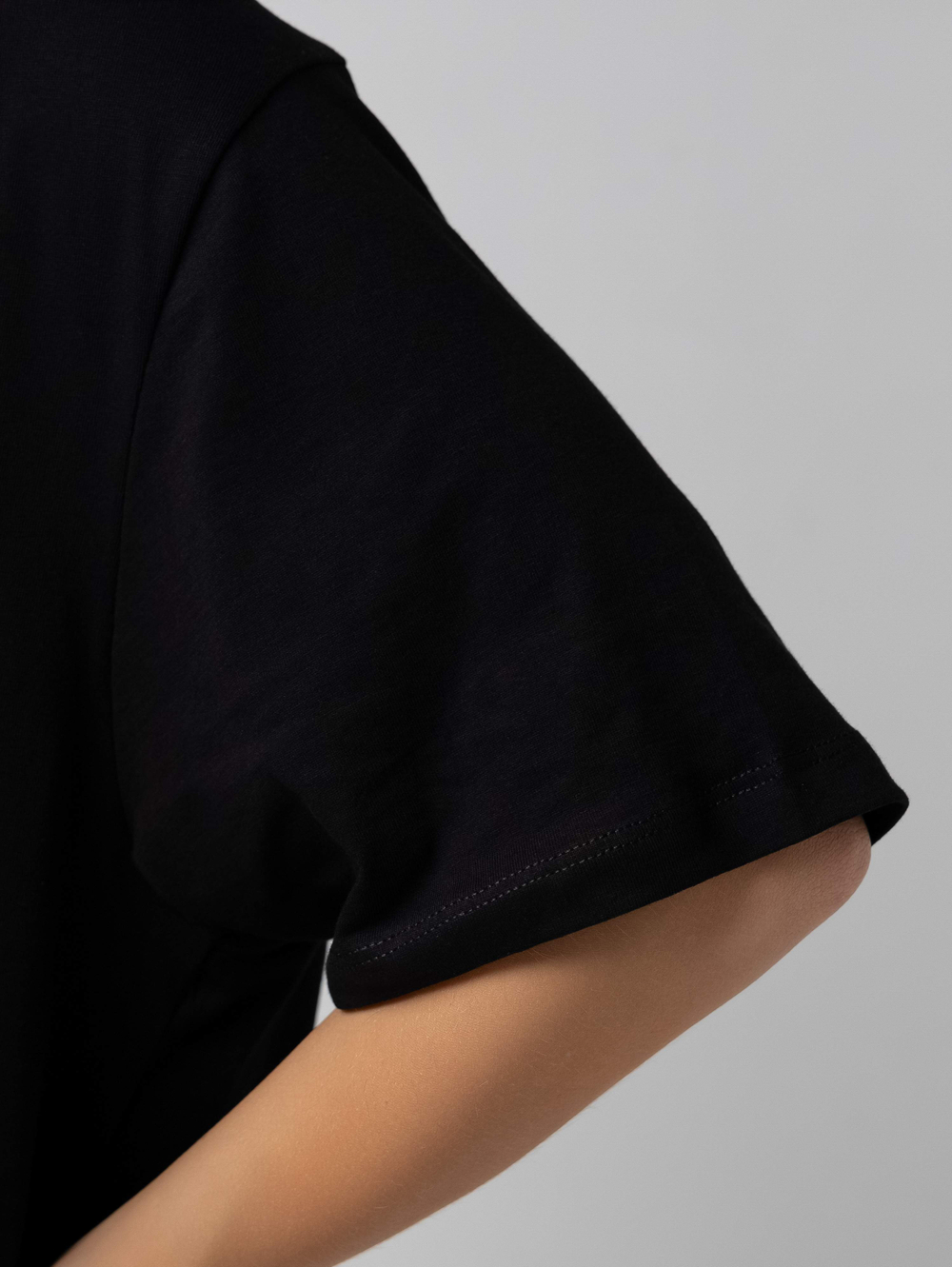 Футболка оверсайз с принтом длинная21