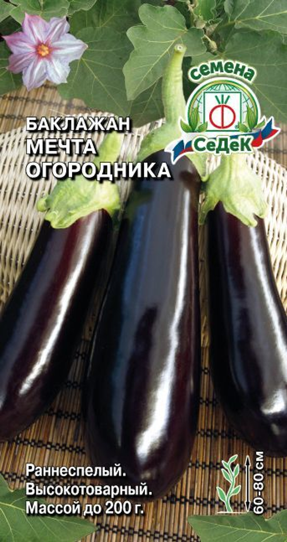Баклажан Мечта Огородника Седек