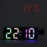 Часы с проекцией Космос X8013 RGB свечение