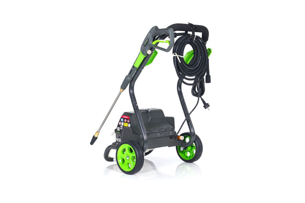 Мойка высокого давления Greenworks GPWG8II 5106807, 2800 Вт, 160 бар