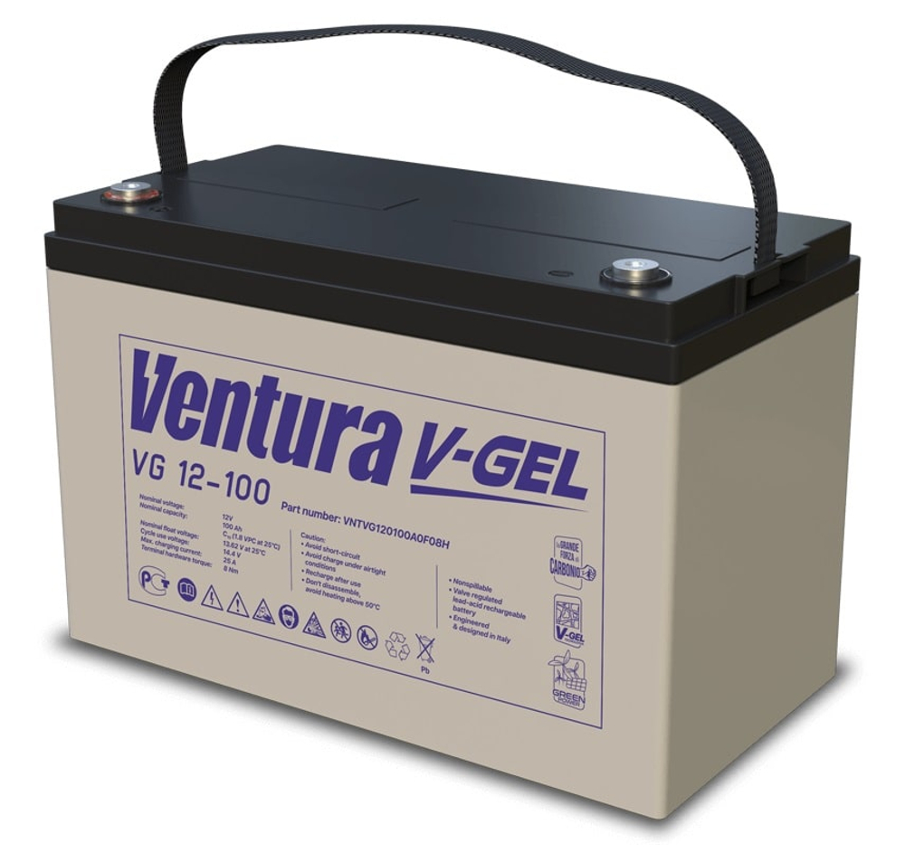Тяговая аккумуляторная батарея VENTURA VG 12-100
