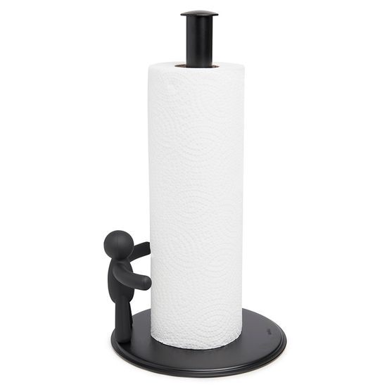 Держатель для бумажных полотенец buddy, черный