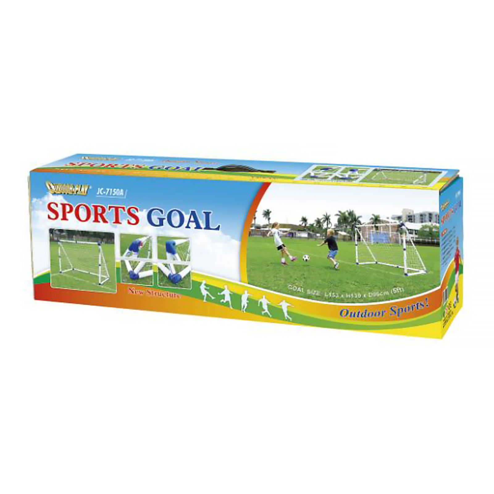 Ворота игровые DFC 5ft пластик GOAL7150A фото №3