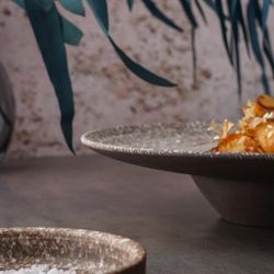 Тарелка глубокая 100 мл d 22 см h5 см для пасты/супа Brown Untouched Taiga P.L. Proff Cuisine [1]