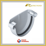 Заглушка желоба ПВХ Альта-Профиль Элит Белый