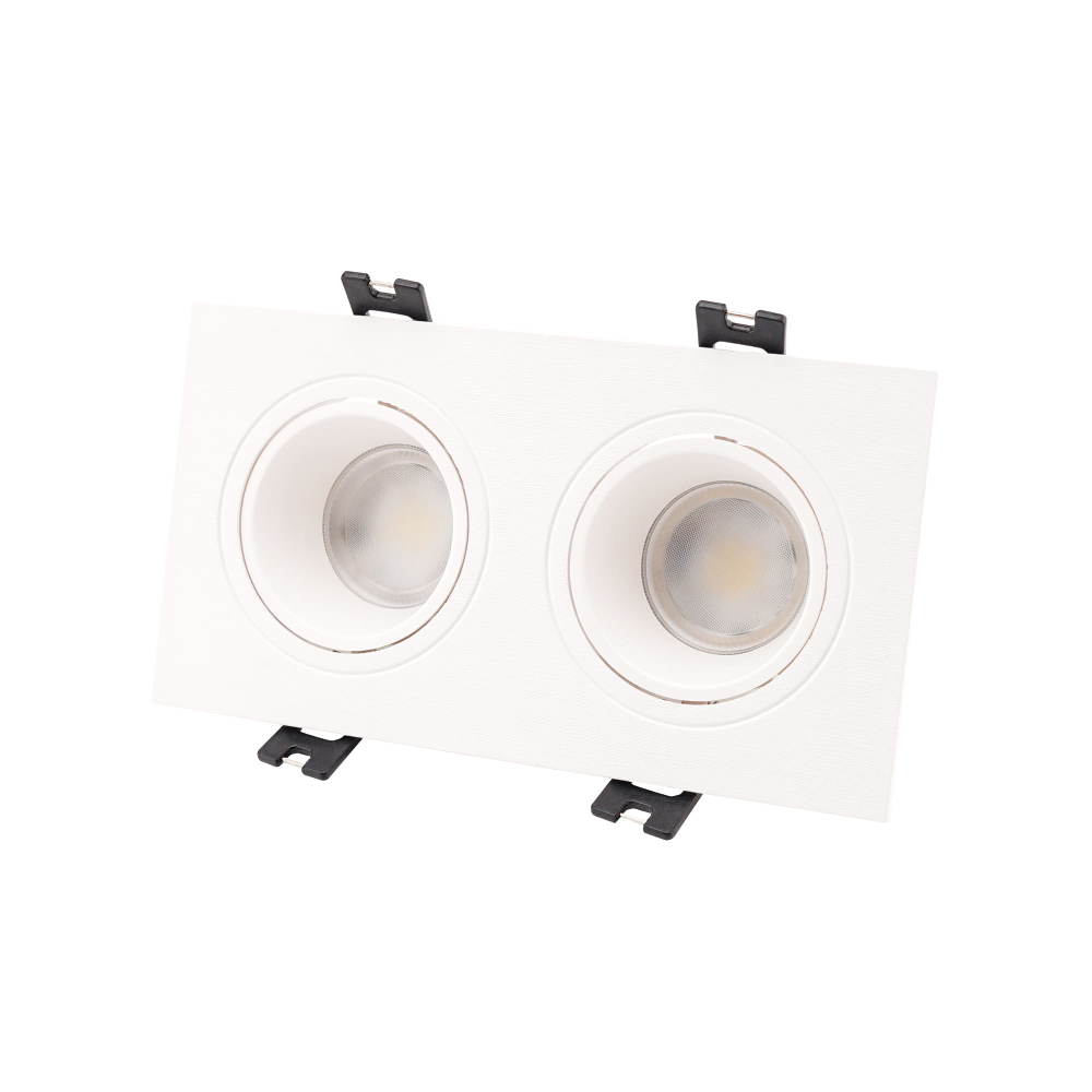 ST906.508.02_2 Светильник встраиваемый со сменным модулем ST-Luce белый/прозрачный LED 1*11.2W 4000K Встраиваемые светильники