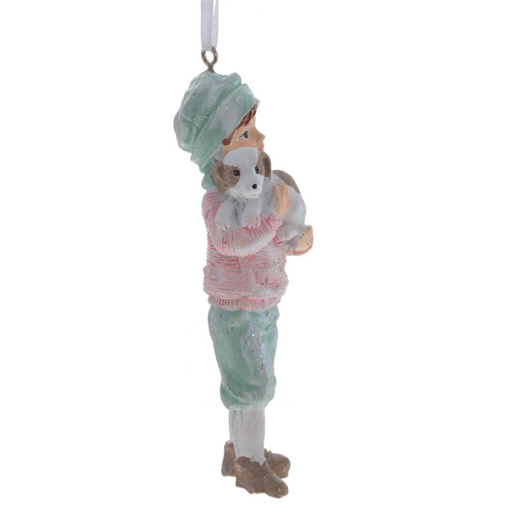 GAEM Изделие декоративное подвесное "Девочка и мальчик", L5 W3 H11 см, 4в.