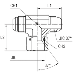 Соединение PNT JIC 3/4"