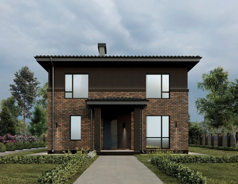 Проект Дома 124,43 кв. м К-102