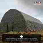 Модуль пневмокаркасный военный «Скрытый рубеж» 15×15×4,5 м из ПВХ, казарма