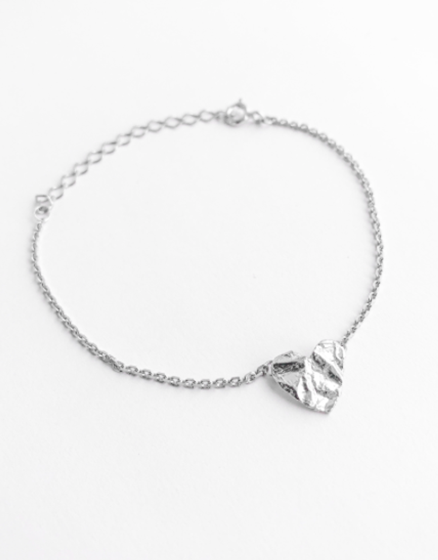 Браслет на ногу (анклет) с сердцем Folio