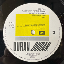 Винтажная виниловая пластинка LP Duran Duran (Japan 1983) (Obi) Careless Memories