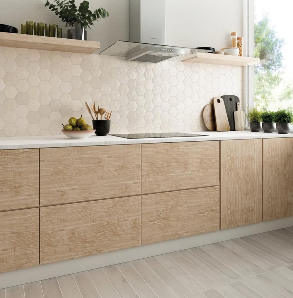 Wow Zellige Hexa Graphite 10.8x12.4