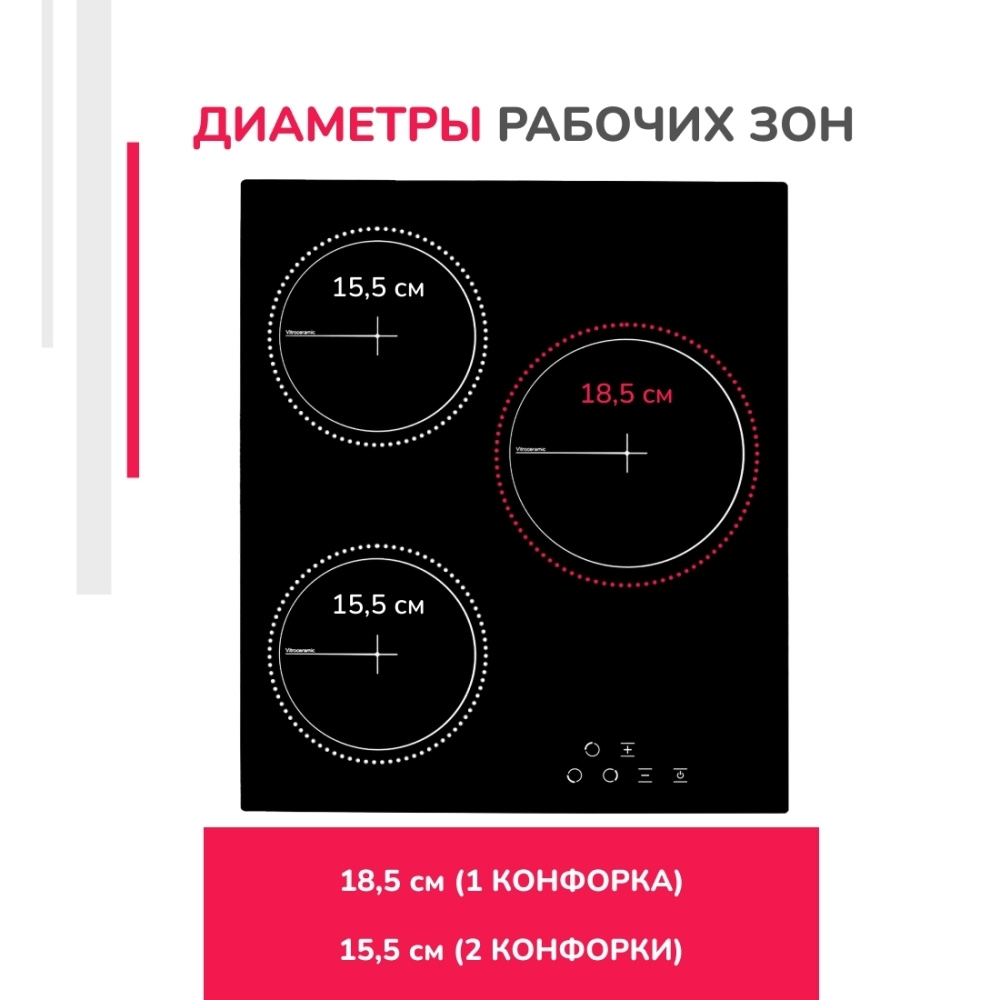 Варочная панель электрическая SIMFER H45D13B001