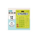 Калькулятор CASIO 12 р., САЛАТОВЫЙ, GR-12C-GN-W-EP