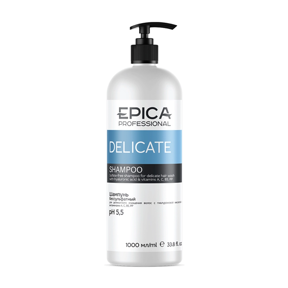 EPICA Professional Delicate Бессульфатный шампунь, 1000 мл
