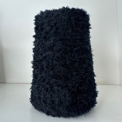 BAFFO CASHMERE - Ri.Go; 100% кашемир; травка; 180м/100гр; цвет: черный