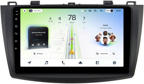 Магнитола для Mazda 3 BL 2009-2013, Axela - Teyes CC4L-DTS монитор 9" IPS, Android 14, Быстрая, Snapdragon 662, CarPlay, 4G SIM-слот