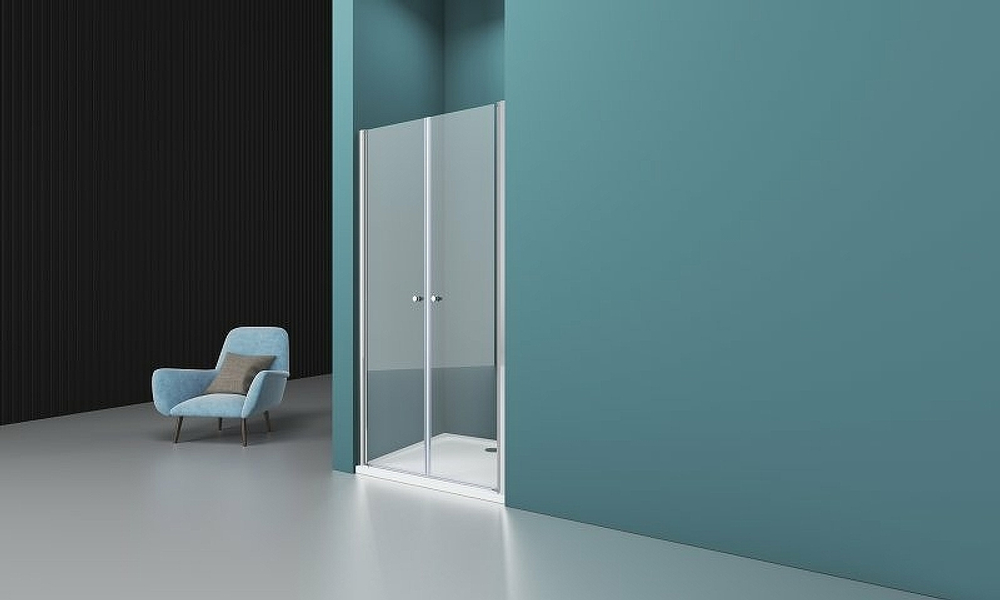 Душевая дверь BelBagno Etna 120 ETNA-B-2-120-C-Cr профиль Хром стекло прозрачное