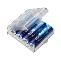 Аккумулятор LIPOWER AA, Li-Ion, 1.5V, 3500 mWh, 4 шт., перезаряжаемые (Зарядное устройство в комплекте)