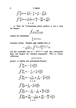 Übungsbuch Zum Studium Der Höheren Analysis. Theil 2. Aufgaben Aus Der Integralrechnung | O.X. Schlömilch