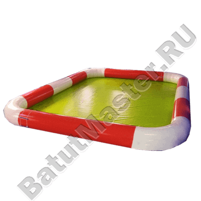 Прямоугольный надувной бассейн "Полосатик" 9*7*0.65 м
