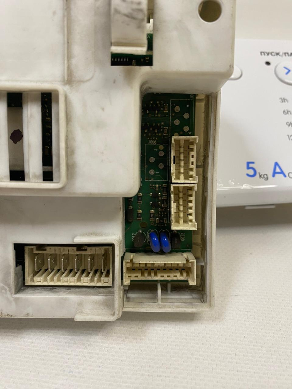 211 Силовой модуль+панель индикации стиральной машины Indesit IWSB5093 б/у