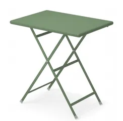 Стол металлический складной Arc en Ciel зеленый