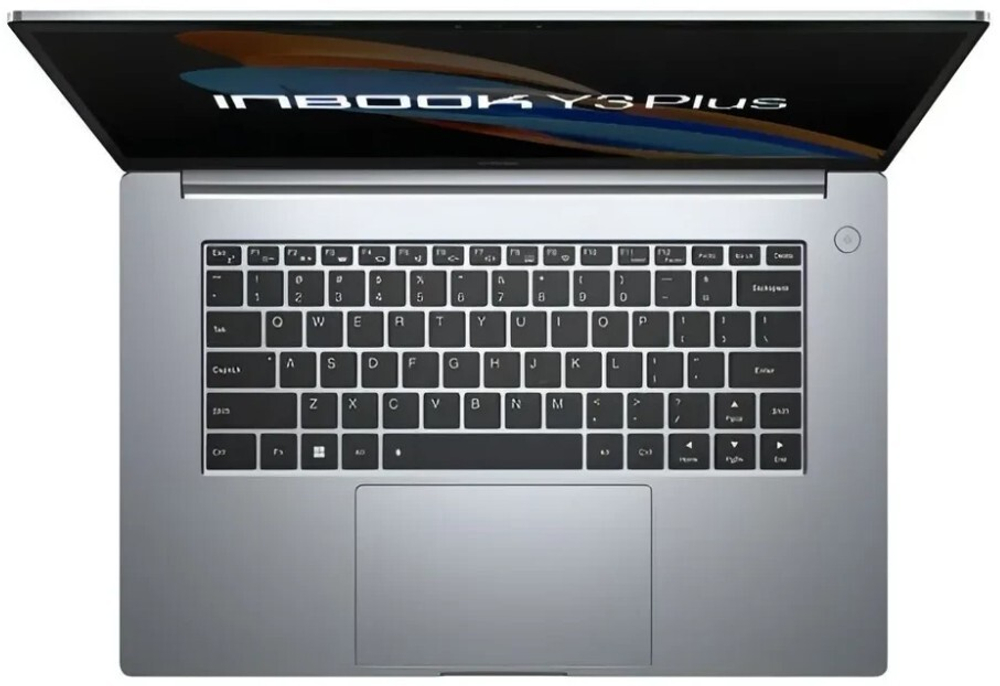 Ноутбук  Infinix Inbook Y3 PLUS YL51A5 15.6 ", Ryzen 7, 16 Гб RAM, 512 Гб SSD, Radeon Graphics, Серый
