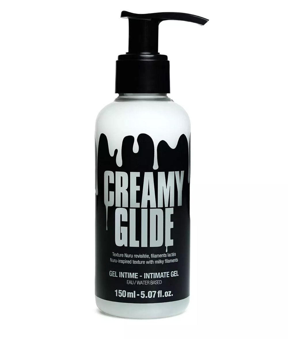 Лубрикант на водной основе Creamy Glide с консистенцией спермы - 150 мл.