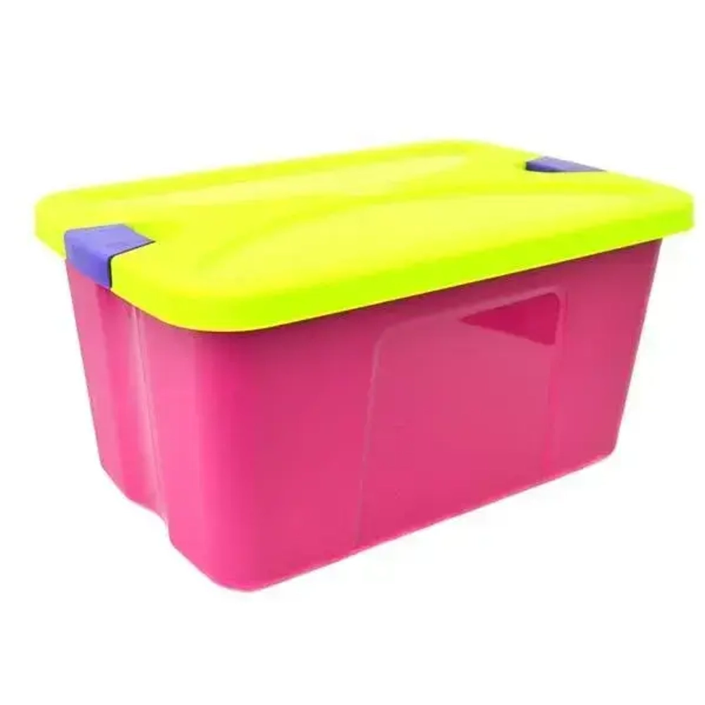 Ящик для игрушек СЕКРЕТ Малиновый 0,295,39х0,59м (комплект 6 шт)