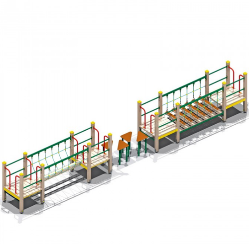 Детский спортивный комплекс «Мостики с переправой»