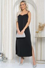 Платье комбинация Мэй (черное) НЬЮ П12214-2 LT Collection