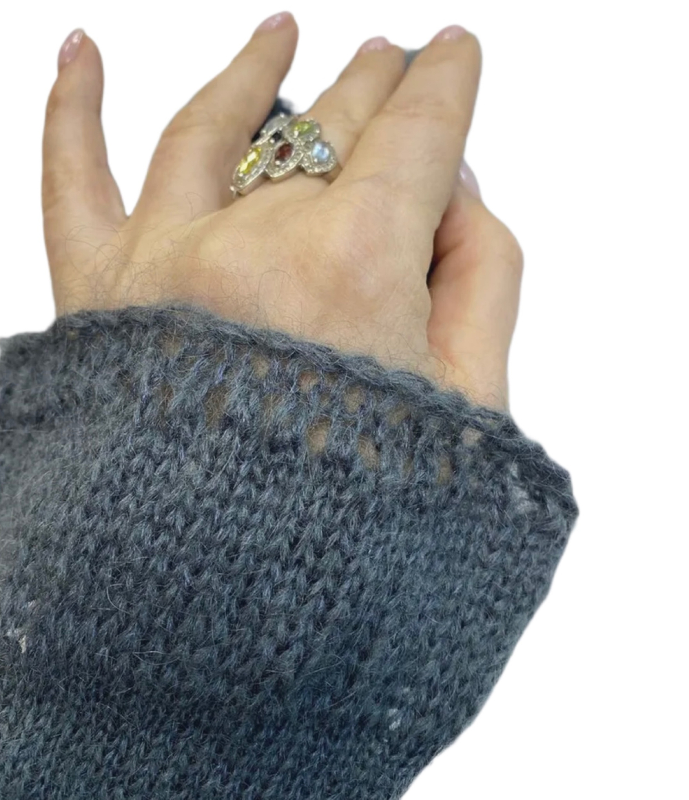 Пряжа на бобине (Италия) 50% мохер 20% шерсть 30% п/а 100 гр-1000 м 285г