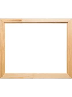 Деревянная рама 50x65 для картин на подрамнике сеч. 40x18