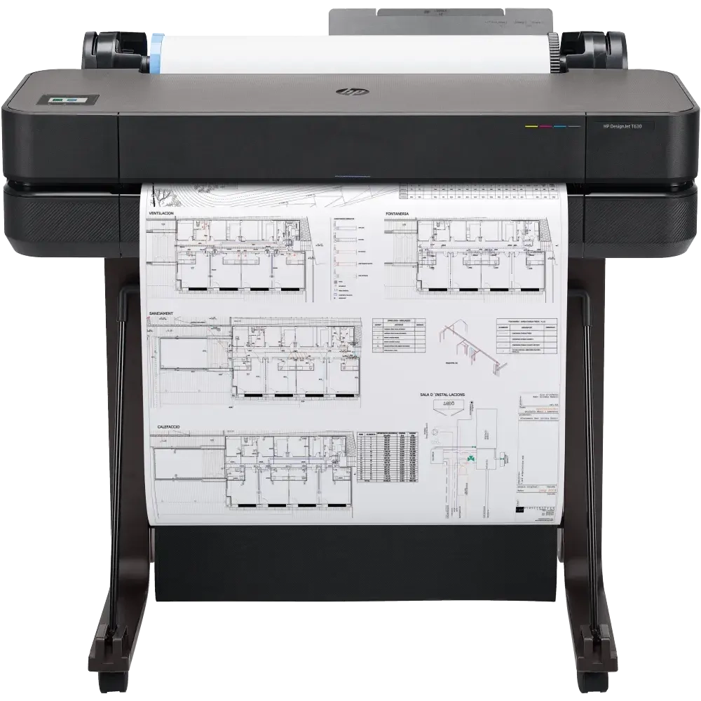 HP DesignJet T630 24-in Printer (A1/610 mm)