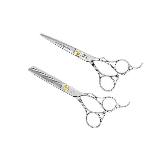 Suntachi Classic Gold комплект ножниц AB-55L/AB-CRI-5535L 4 класс