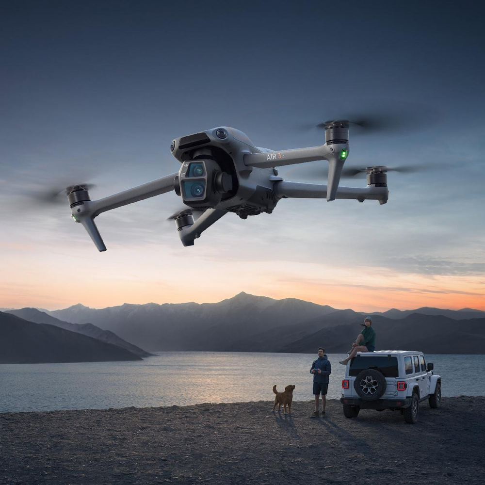 Квадрокоптер DJI Air 3S Fly More Combo с пультом DJI RC-N3