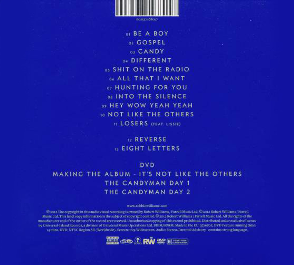Robbie Williams / Take The Crown (CD+DVD)