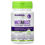 NutriBiotic, MetaRest® для сна, 60 капсул