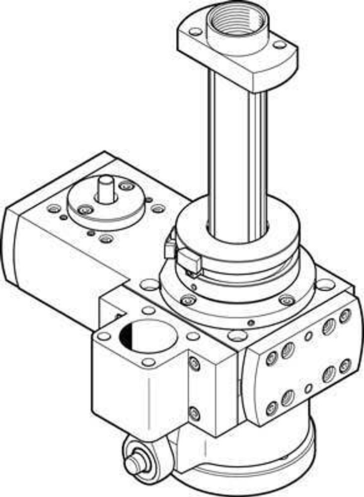 EHMB-25-100 Поворотный подъемный модуль
