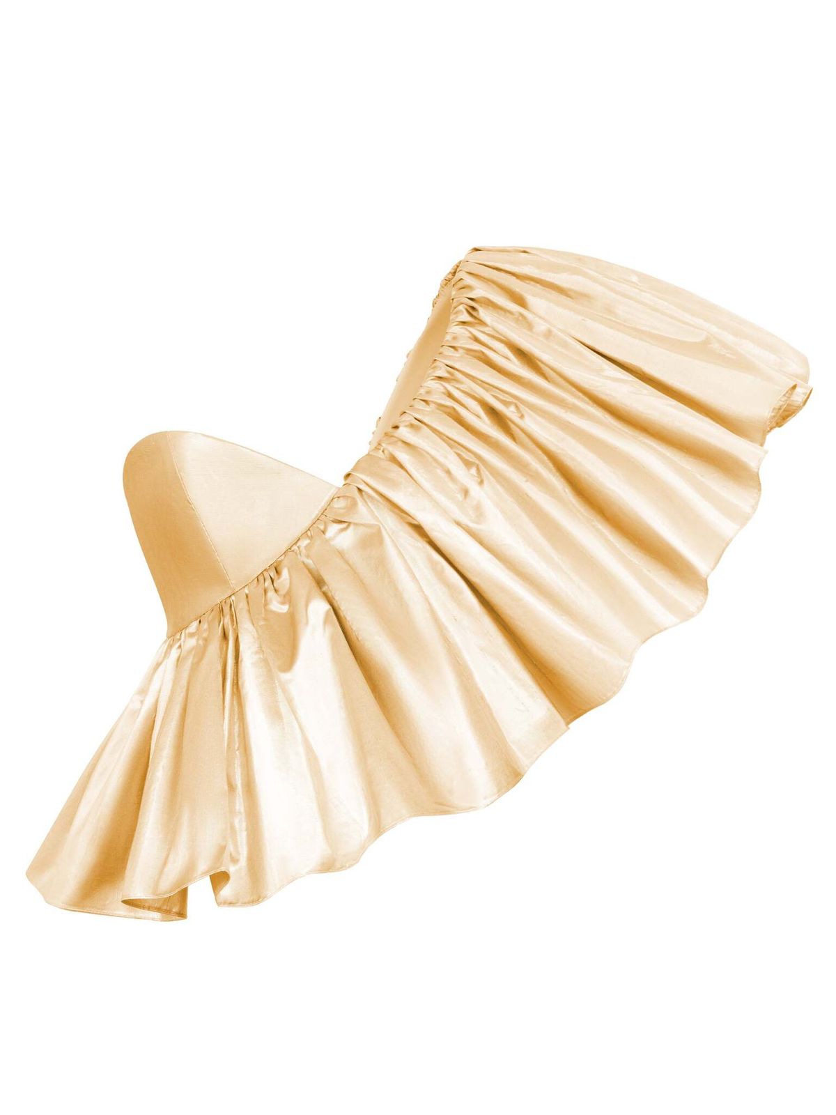 Блуза-топ на одно плечо с рюшем