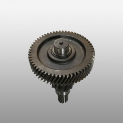 12JSD200T-1707047-1 - Вал промежуточный демультипликатора (длинный) на КПП