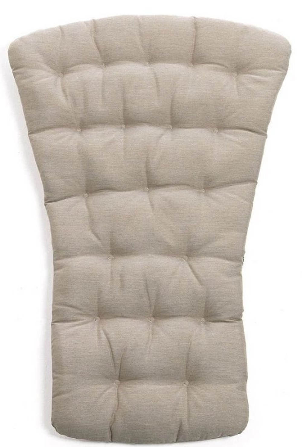 Лаунж-кресло пластиковое с подушкой Nardi Folio, антрацит, бежевый